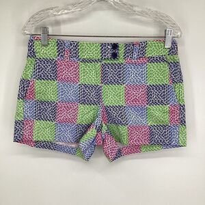 Ladies Vineyard Vines‎ Dayboat Patchwork Shorts large